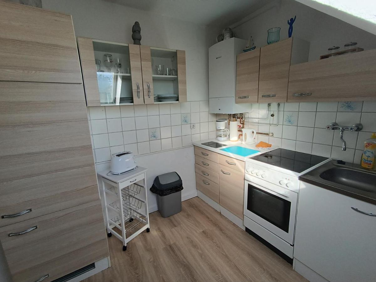 Ferienwohnung Kleine Moewe Mit E-Bike Verleih ヴィルヘルムスハーフェン エクステリア 写真